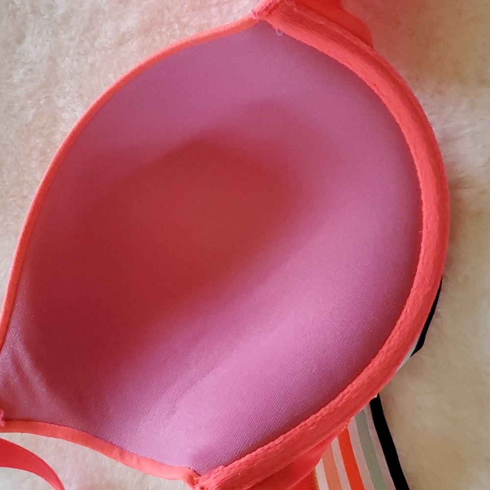 Pink by Victoria's Secret Bra Size Wear EveryWhere Push up/ wear 34 DD - Picture 9 of 9